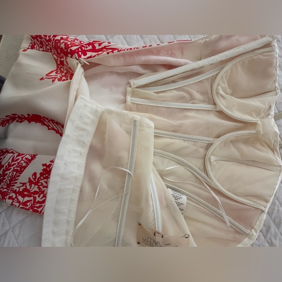 Giambattista Valli Haute Couture Silk Column Gown Beaded Trim IT 42 US 6 - Picture 9 of 12